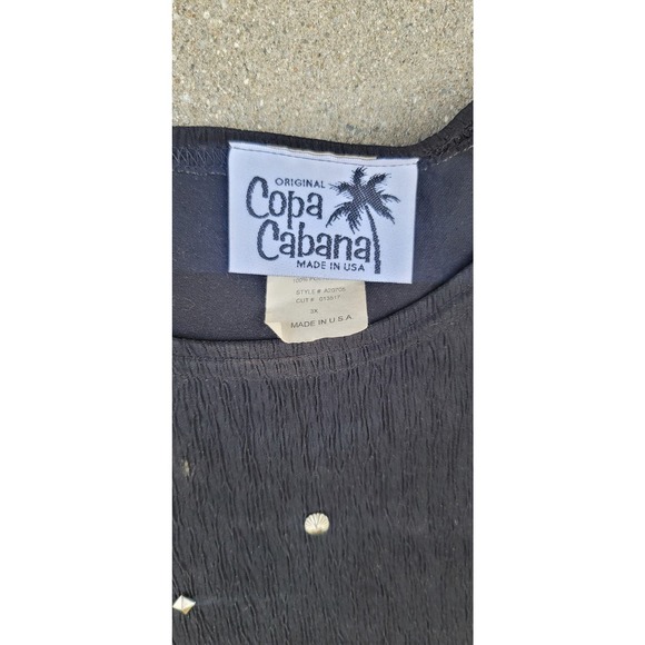 Vtg Copa Cabana Jeweled Shirt - Picture 4 of 4